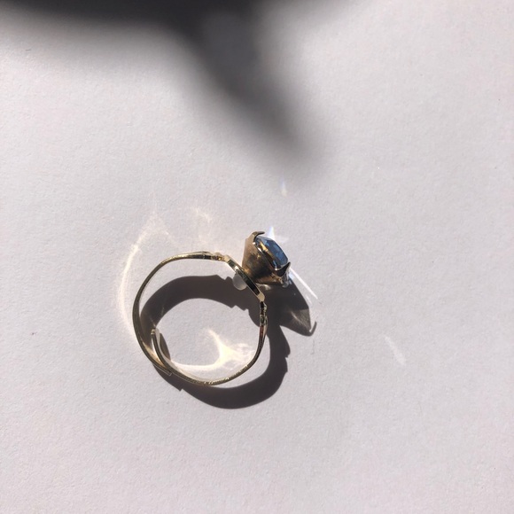 blue gem ring - Picture 4 of 5